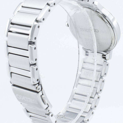 Seiko Solar SUP431 SUP431P1 SUP431P Diamond Accents Women's Watch