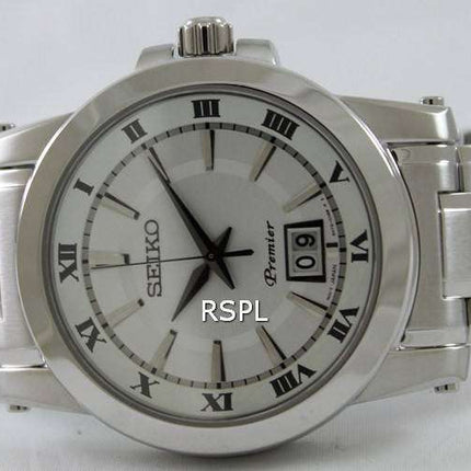 Seiko Premier Big Date Calendar SUR013 SUR013P1 SUR013P Men's Watch
