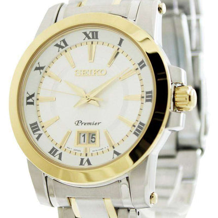 Seiko Premier Big Date Calendar SUR016P1 SUR016P SUR016 Mens Watch