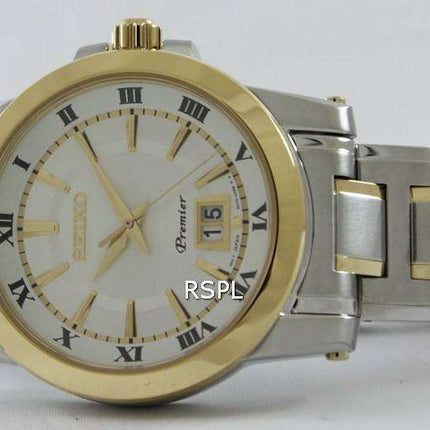 Seiko Premier Big Date Calendar SUR016P1 SUR016P SUR016 Mens Watch