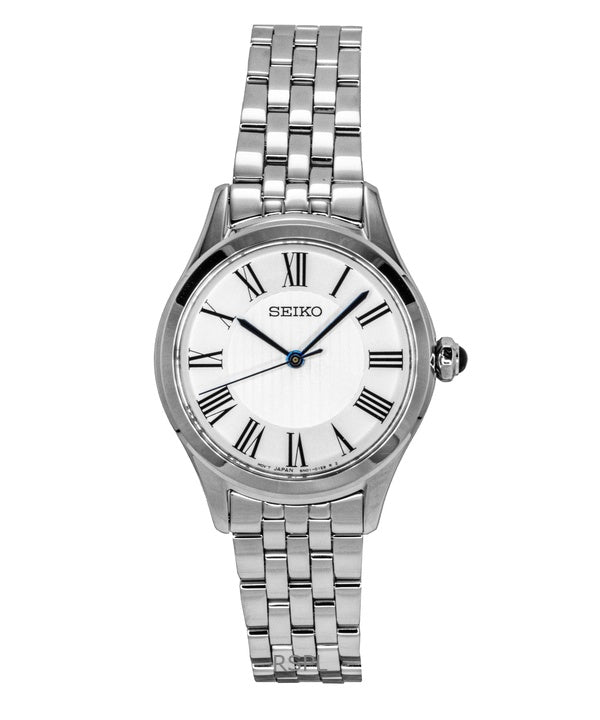 Seiko Classic Stainless Steel Silver Dial Quartz SUR609P1 Women's Watch