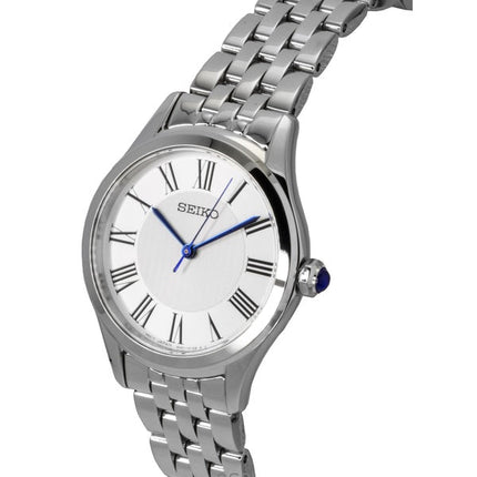 Seiko Classic Stainless Steel Silver Dial Quartz SUR609P1 Women's Watch