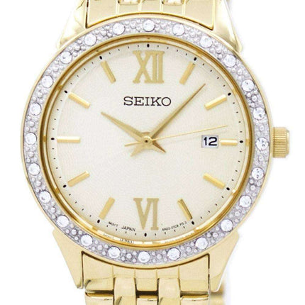 Seiko Quartz Diamond Accent SUR688 SUR688P1 SUR688P Women's Watch