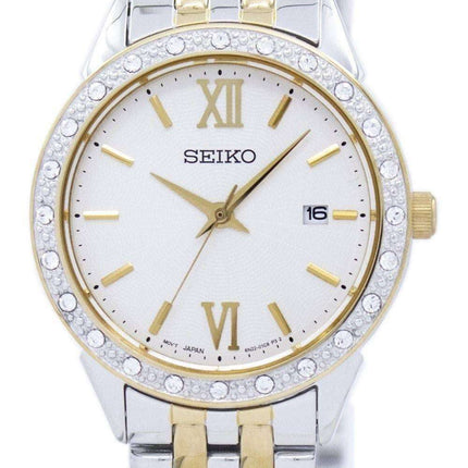 Seiko Quartz Diamond Accent SUR690 SUR690P1 SUR690P Women's Watch