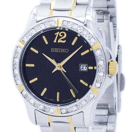 Seiko Quartz Diamond Accent SUR716 SUR716P1 SUR716P Women's Watch