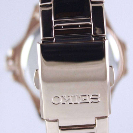 Seiko Quartz Crystals Rose Gold SUR802P1 SUR802P Women's Watch