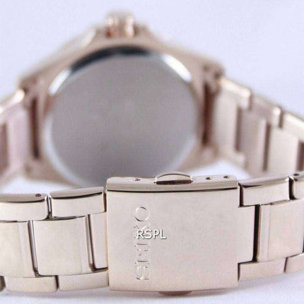 Seiko Quartz Crystals Rose Gold SUR802P1 SUR802P Women's Watch