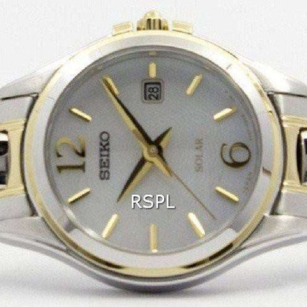 Seiko Solar Mother Of Pearl Dial SUT234P1 SUT234P Womens Watch