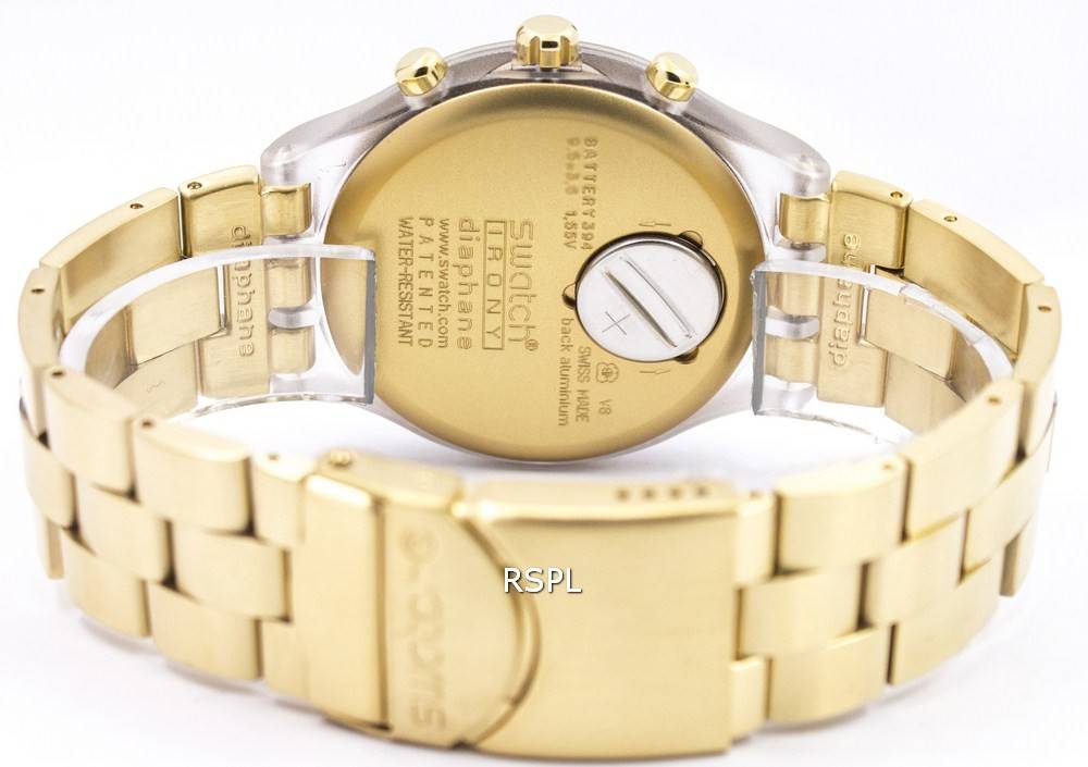 Swatch Irony Diaphane Full-Blooded Chronograph SVCK4032G Unisex