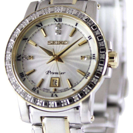 Seiko Premier Quartz Diamonds SXDG58P1 SXDG58P Women's Watch