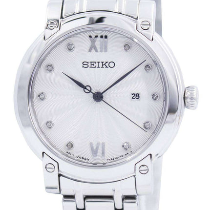 Seiko Quartz Diamond Accent SXDG79 SXDG79P1 SXDG79P Womens Watch