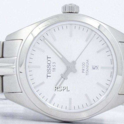 Tissot T-Classic PR 100 Titanium Quartz T101.210.44.031.00 T1012104403100 Women's Watch