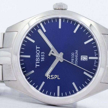 Tissot T-Classic PR 100 Titanium Quartz T101.410.44.041.00 T1014104404100 Men's Watch