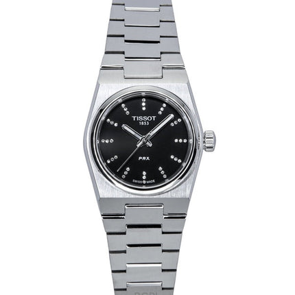 Tissot PRX Stainless Steel Black Dial Quartz T137.010.11.056.00 100M Women's Watch
