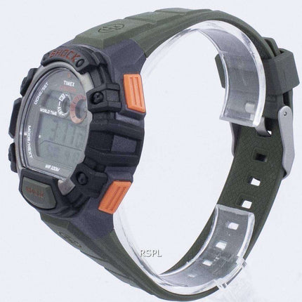 Timex Expedition Shock World Time Indiglo Digital T49972 Men's Watch