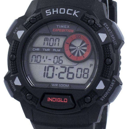 Timex Expedition Antichoc De Base Shock Indiglo Digital T49977 Men's Watch