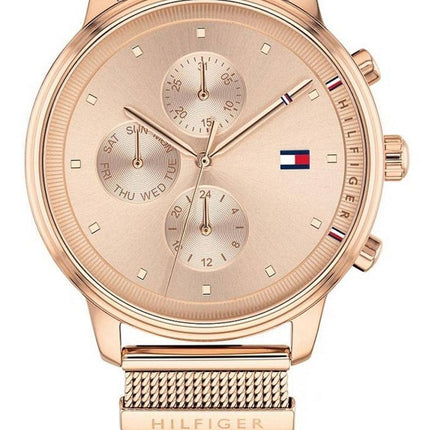 Tommy Hilfiger Blake Rose Gold Tone Stainless Steel Quartz 1781907 Women's Watch