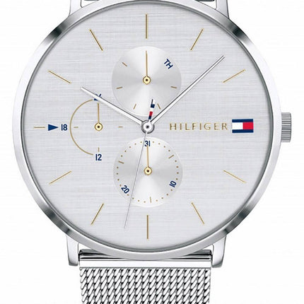 Tommy Hilfiger Jenna Silver Dial Stainless Steel Quartz 1781942 Womens Watch