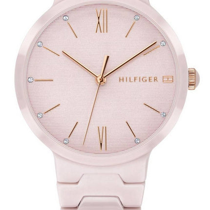 Tommy Hilfiger Avery Crystal Accents Ceramic Quartz 1781957 Women's Watch