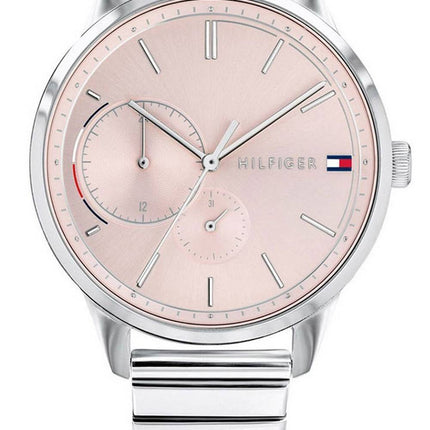 Tommy Hilfiger Brooke Pink Dial Stainless Steel Quartz 1782020 Women's Watch