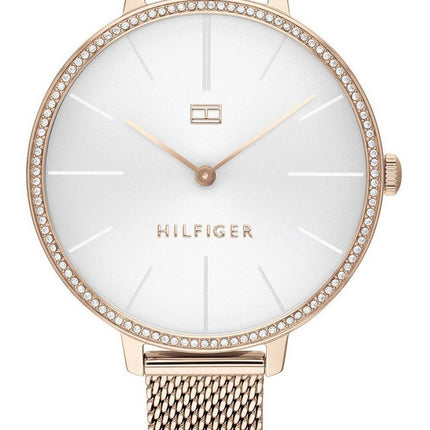 Tommy Hilfiger Kelly Crystal Accents Stainless Steel Quartz 1782115 Women's Watch
