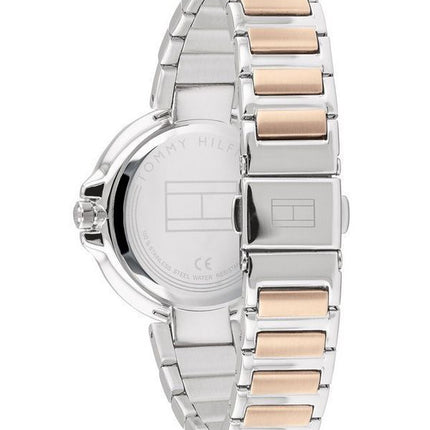 Tommy Hilfiger Two Tone Stainless Steel Multifunction Rose Gold Dial Quartz 1782127 Womens Watch