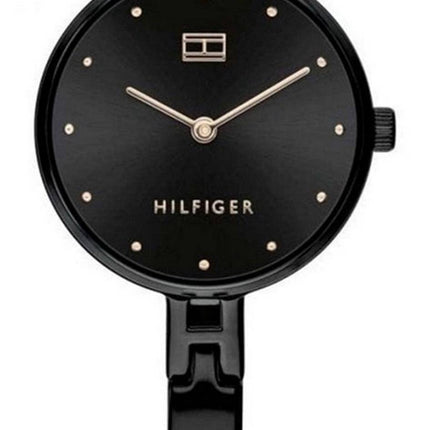 Tommy Hilfiger Kit Black Dial Stainless Steel Quartz 1782136 Women's Watch