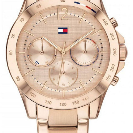 Tommy Hilfiger Haven Rose Gold Tone Stainless Steel Quartz 1782197 Women's Watch