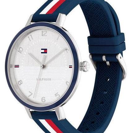 Tommy Hilfiger Florence Multicolor Silicone Strap White Dial Quartz 1782584 Womens Watch