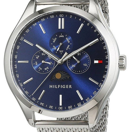 Tommy Hilfiger Oliver Blue Dial Stainless Steel Quartz 1791302 Men's Watch
