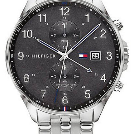 Tommy Hilfiger West Chronograph Stainless Steel Quartz 1791707 Men's Watch