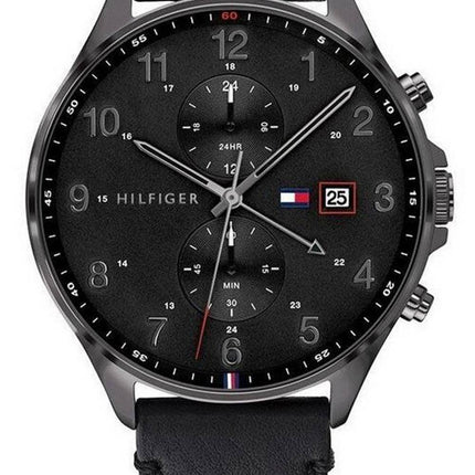Tommy Hilfiger West Chronograph Leather Strap Quartz 1791711 Men's Watch