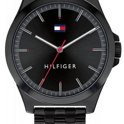 Tommy Hilfiger Barclay Black Dial Stainless Steel Quartz 1791714 Men's Watch