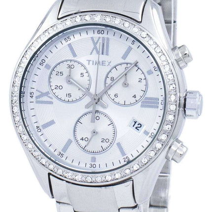 Timex Miami Chronograph Quartz Diamond Accent TW2P66800 Women's Watch