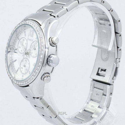 Timex Miami Chronograph Quartz Diamond Accent TW2P66800 Women's Watch