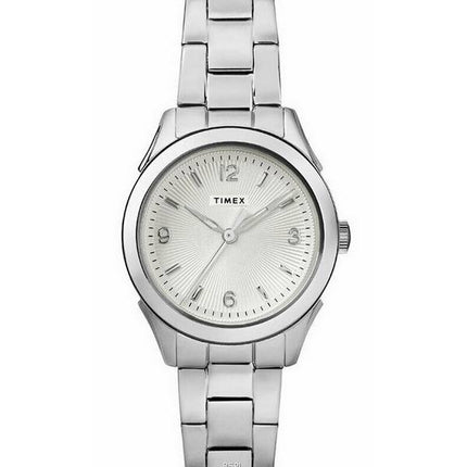 Timex Torrington Silver Dial Stainless Steel Quartz TW2R91500 Women's Watch