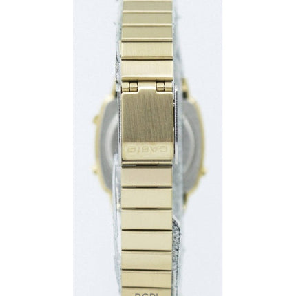 Refurbished Casio Digital Stainless Steel Alarm Timer Quartz LA670WGA-1DF Women's Watch