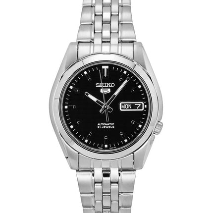 Refurbished Seiko 5 Black Dial 21 Jewels Automatic SNK361K1 Men's Watch
