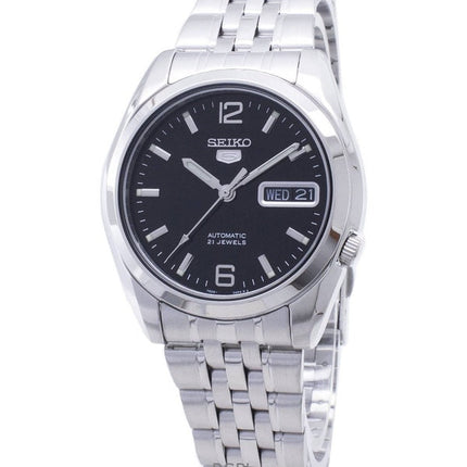 Refurbished Seiko 5 21 Jewels Black Dial Automatic SNK393K1 Men's Watch