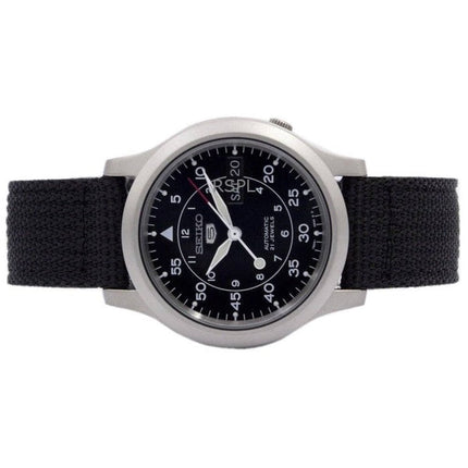Refurbished Seiko 5 Military Black Dial Automatic SNK809K2 Men's Watch
