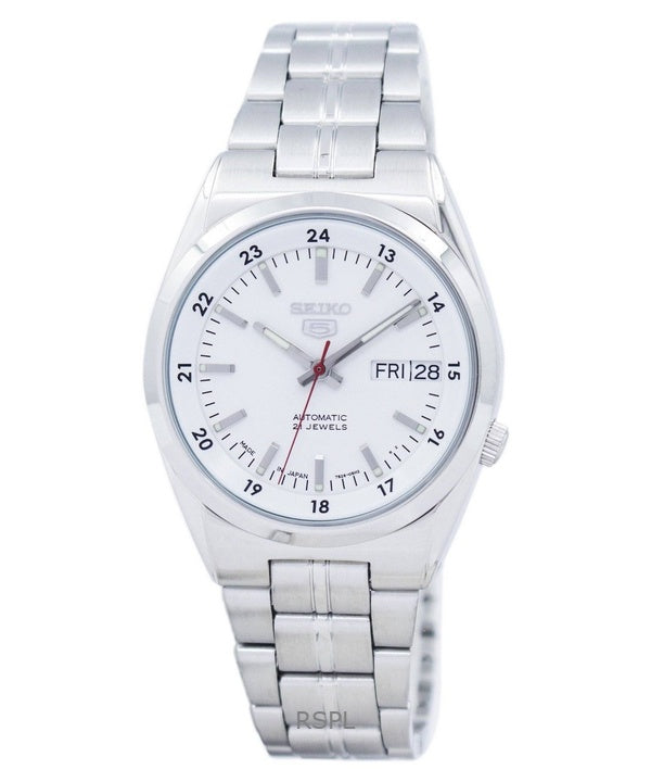 Refurbished Seiko 5 21 Jewels White Dial Automatic SNK559J1 Men's Watch