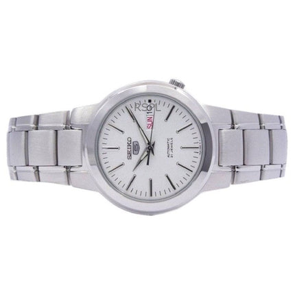 Refurbished Seiko 5 White Dial Automatic 21 Jewels SNKA01K1 Men's Watch