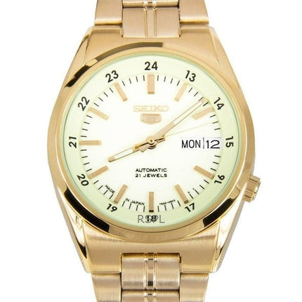 Refurbished Seiko 5 Champagne Dial Automatic SNK578J1 Men's Watch