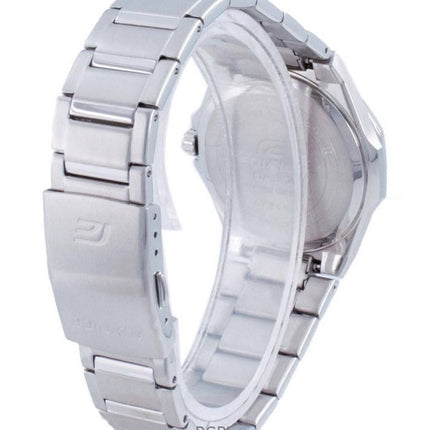Refurbished Casio Edifice Slim Line Analog Stainless Steel Black Dial Quartz EFR-S108D-1A 100M Men's Watch
