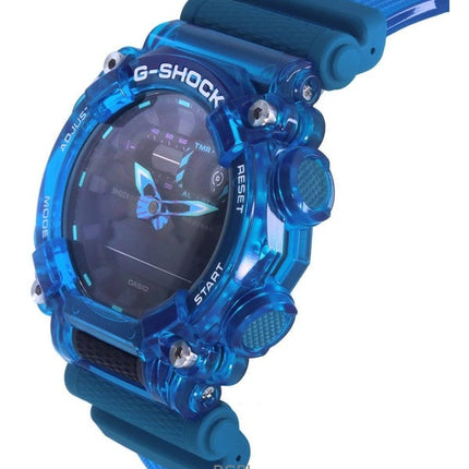 Refurbished Casio G-Shock Analog Digital Resin Strap Black Dial Quartz GA-900SKL-2A 200M Men's Watch