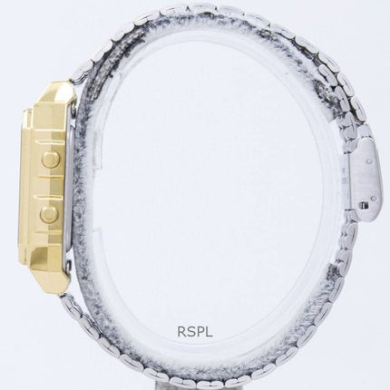Refurbished Casio Digital Gold Tone Stainless Steel Quartz A500WGA-9DF Men's Watch