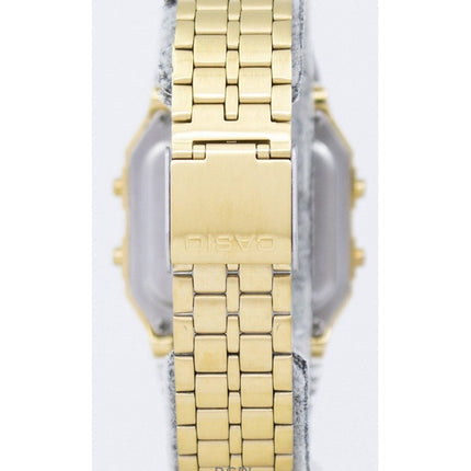 Refurbished Casio Digital Gold Tone Stainless Steel Quartz A500WGA-9DF Men's Watch