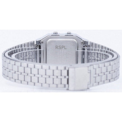 Refurbished Casio Digital Stainless Steel Quartz A500WA-7DF Men's Watch