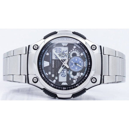 Refurbished Casio Chronograph World Time Analog Digital AQ-190WD-1AV Men's Watch