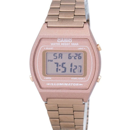 Refurbished Casio Digital Stainless Steel Quartz B640WC-5ADF Men's Watch